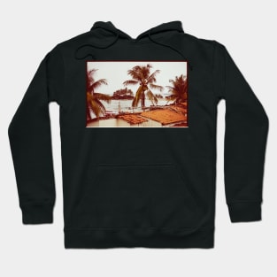 Moody Film Shot of Morro de São Paulo on Stormy Day (Brazil) Hoodie